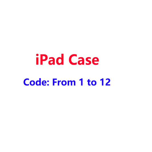 iPad Cases  Code 1-12