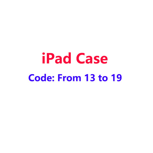 iPad Cases  Code 13-19