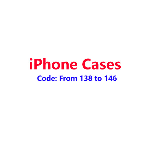 iPhone Case Code 138-146
