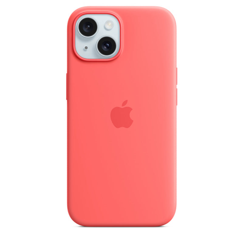 IPHONE 15 PLUS SILICONE CASE WITH MAGSAFE